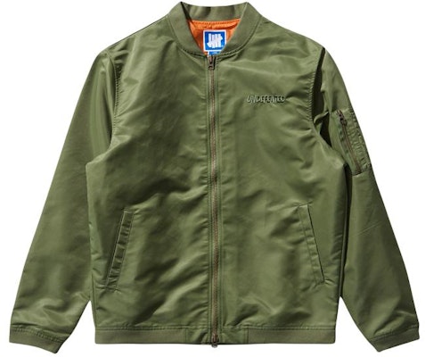 UNDEFEATED SS24 五条杠字母标志撞色飞行员夹克 男女同款 UI41GWJ02M Buy UNDEFEATED SS24 五条杠字母标志撞色飞行员夹克 男女同款 UI41GWJ02M