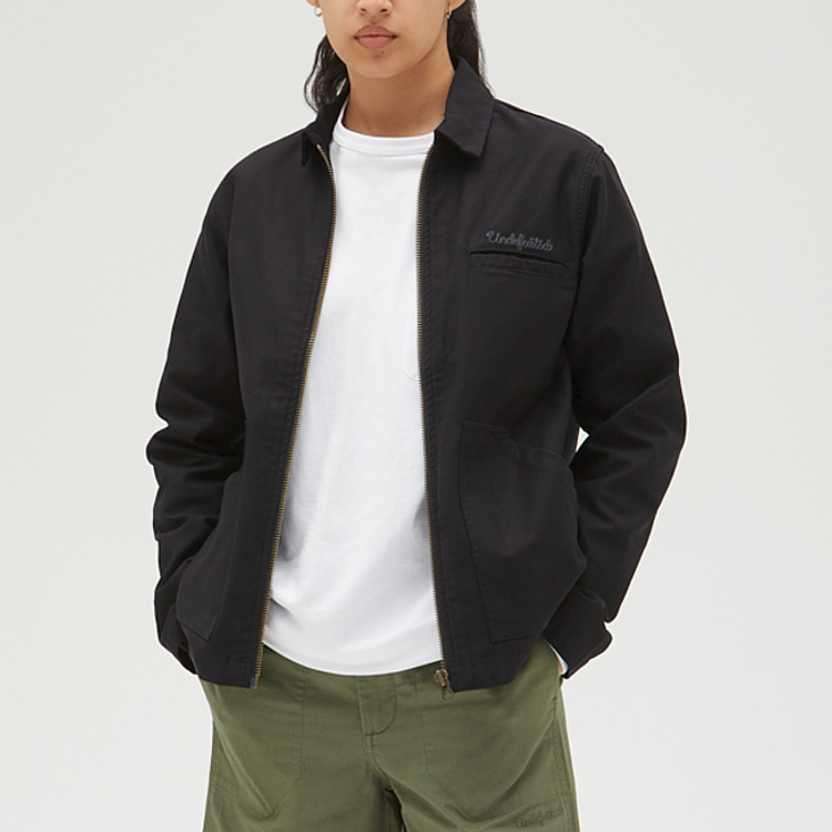 Shop UNDEFEATED SS24 字母休闲工装外套 男女同款 UI41GWJ06M