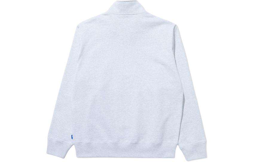 Lookbook 언디피티드 SS24 로고 하프집 스탠드칼라 루즈핏 스웻셔츠 유니섹스 UC41GKC02M