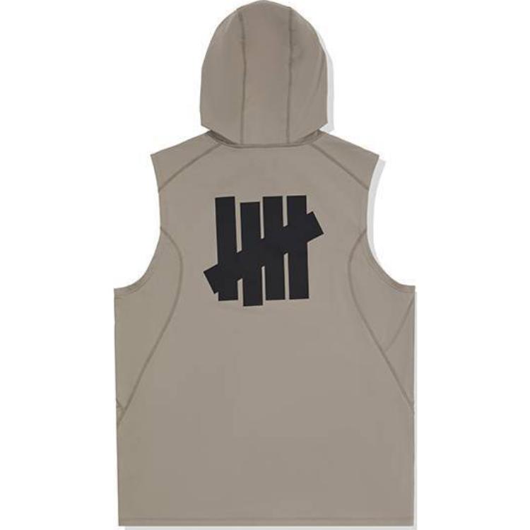 Lookbook UNDEFEATED SS24 標誌無袖連帽上衣 中性款 - 運動系列 UP41GTK02M