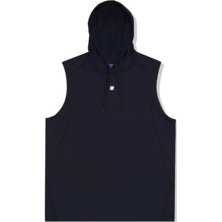 Shop UNDEFEATED SS24 標誌無袖連帽上衣 中性款 - 運動系列 UP41GTK02M