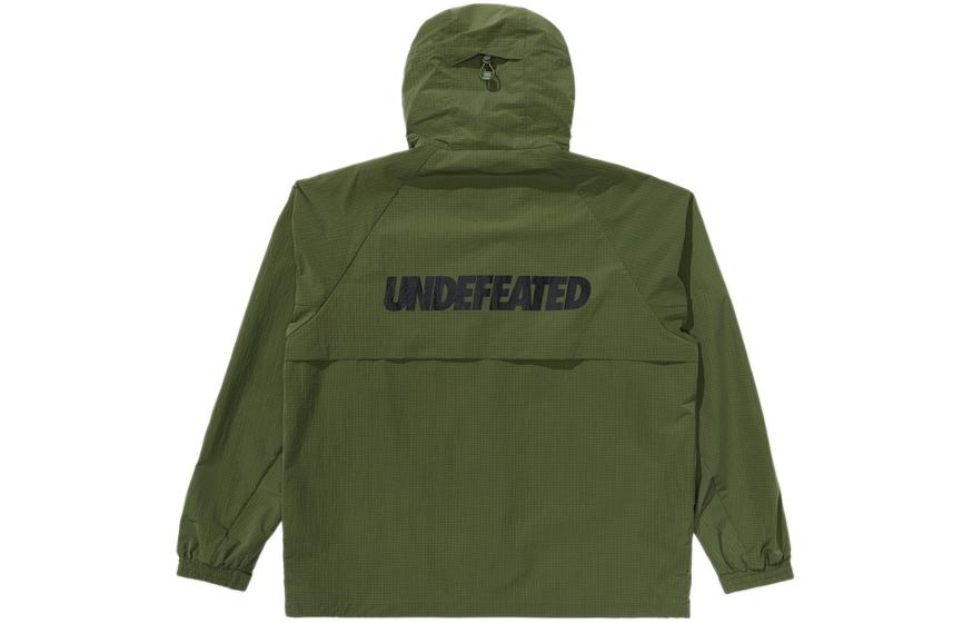 Order 언디피티드 SS24 스트라이프 라이트웨이트 우븐 후디 재킷 유니섹스 스트릿웨어 UC41GWJ07M