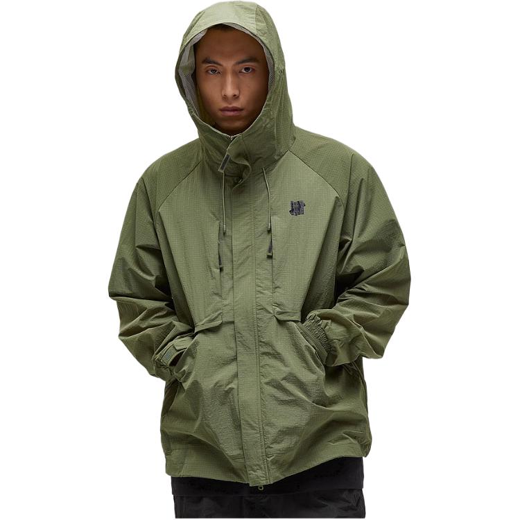 Purchase 언디피티드 SS24 스트라이프 라이트웨이트 우븐 후디 재킷 유니섹스 스트릿웨어 UC41GWJ07M