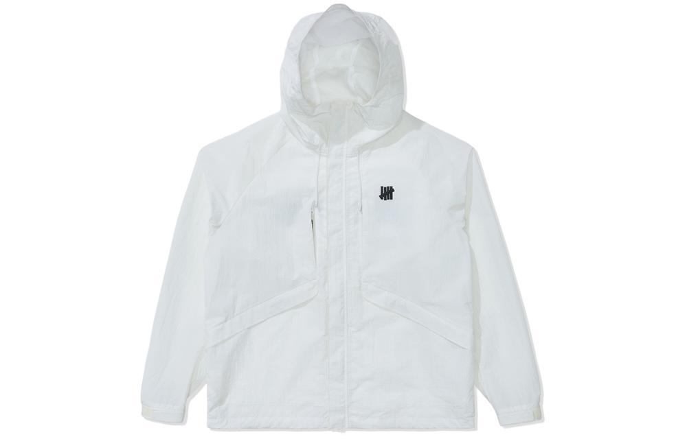 Sizing 언디피티드 SS24 스트라이프 라이트웨이트 우븐 후디 재킷 유니섹스 스트릿웨어 UC41GWJ07M