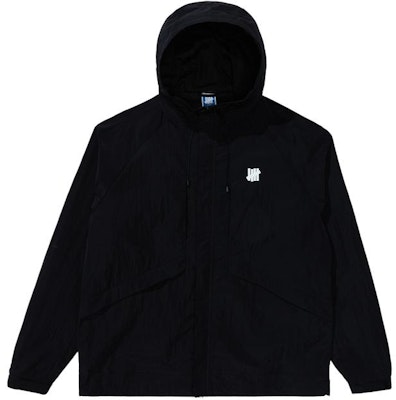 언디피티드 SS24 스트라이프 라이트웨이트 우븐 후디 재킷 유니섹스 스트릿웨어 UC41GWJ07M 1