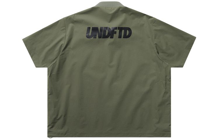 Order UNDEFEATED SS24 条纹标志对比款亨利领休闲编织T恤 男女通用 UC41GSS02M
