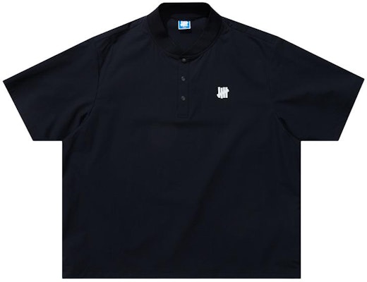 UNDEFEATED SS24 条纹标志对比款亨利领休闲编织T恤 男女通用 UC41GSS02M Details for UNDEFEATED SS24 条纹标志对比款亨利领休闲编织T恤 男女通用 UC41GSS02M