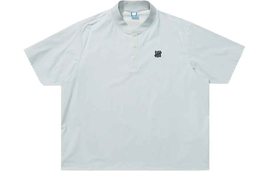 Cheap UNDEFEATED SS24 条纹标志对比款亨利领休闲编织T恤 男女通用 UC41GSS02M