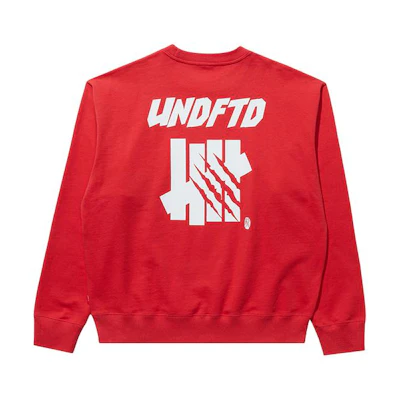 UNDFTD SS24 Year of the Dragon Claw Graphic Pullover Sweatshirt Unisex. UC34GKR05M
