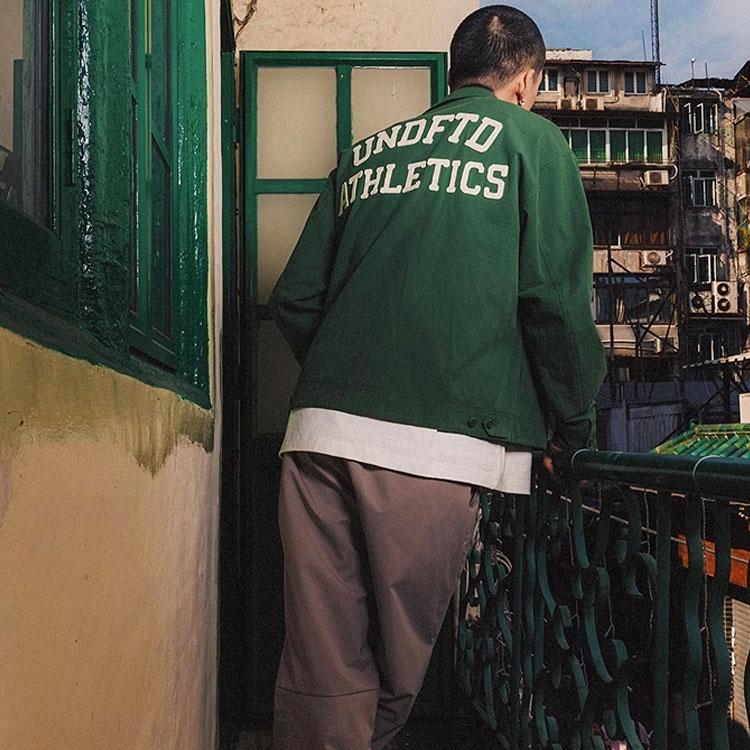 Sizing UNDEFEATED SS25 Five-Stripes Logo Patch Loose Fit Jacket Unisex Casual Outerwear UC51GWJ04M