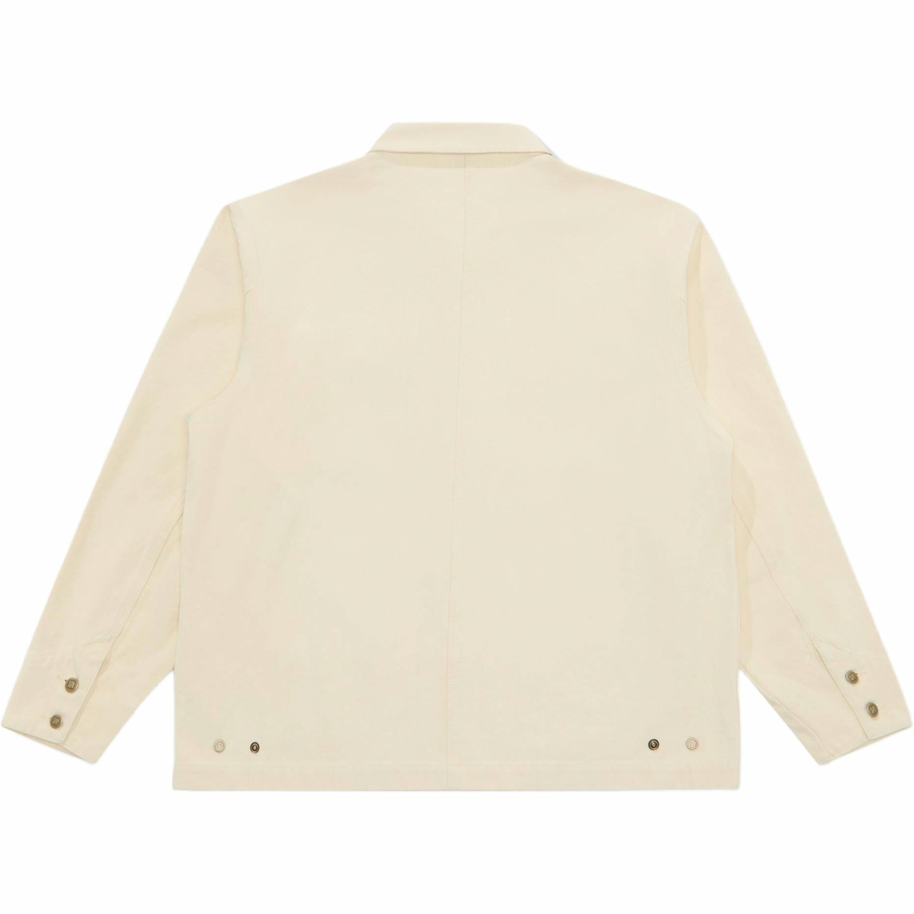 Lookbook UNDEFEATED SS25 Five-Stripes Small Logo Denim Workwear Jacket Unisex. UC51GWJ03M