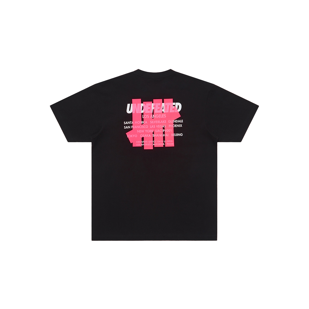 UNDEFEATED SS26 Five-Strike Logo Colorblock Tee Unisex UC61GSS07M