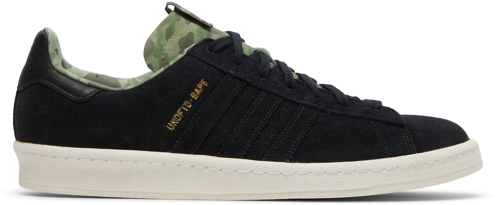 UNDEFEATED x A Bathing Ape x adidas Campus 80s 'Black' Q34750 Buy UNDEFEATED x A Bathing Ape x adidas Campus 80s 'Black' Q34750