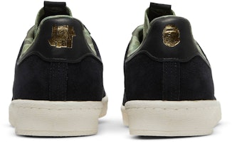 UNDEFEATED x BAPE x adidas Campus 80s 黒 Q34750 Details for UNDEFEATED x BAPE x adidas Campus 80s 黒 Q34750