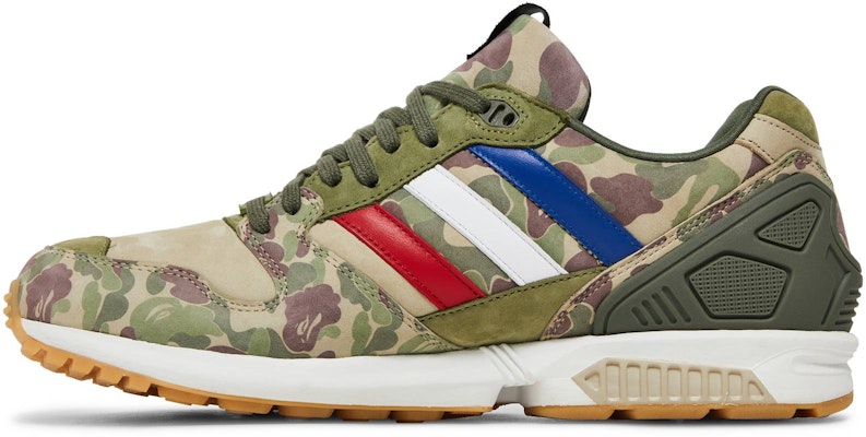 UNDEFEATED x BAPE x adidas ZX 5000 '迷彩' Q34751 Lookbook UNDEFEATED x BAPE x adidas ZX 5000 '迷彩' Q34751