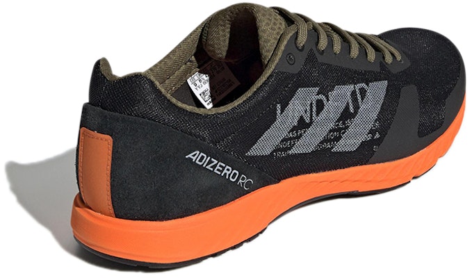 Undefeated x adidas Adizero RC 'Black Orange' G26648 Shop Undefeated x adidas Adizero RC 'Black Orange' G26648