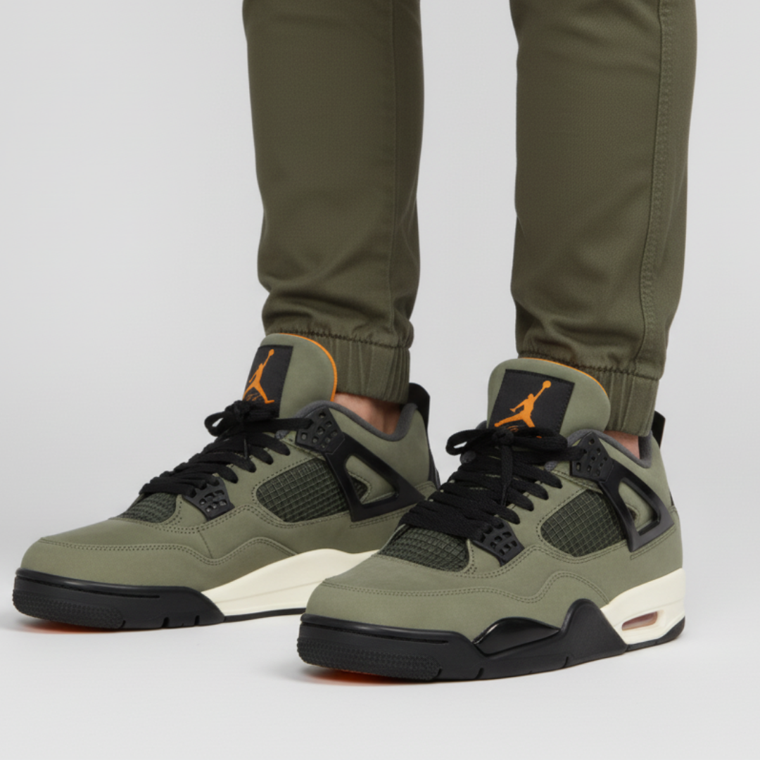Order アンディフィーテッド x エアジョーダン 4 レトロ 2025 'グリーン' IB1519-200