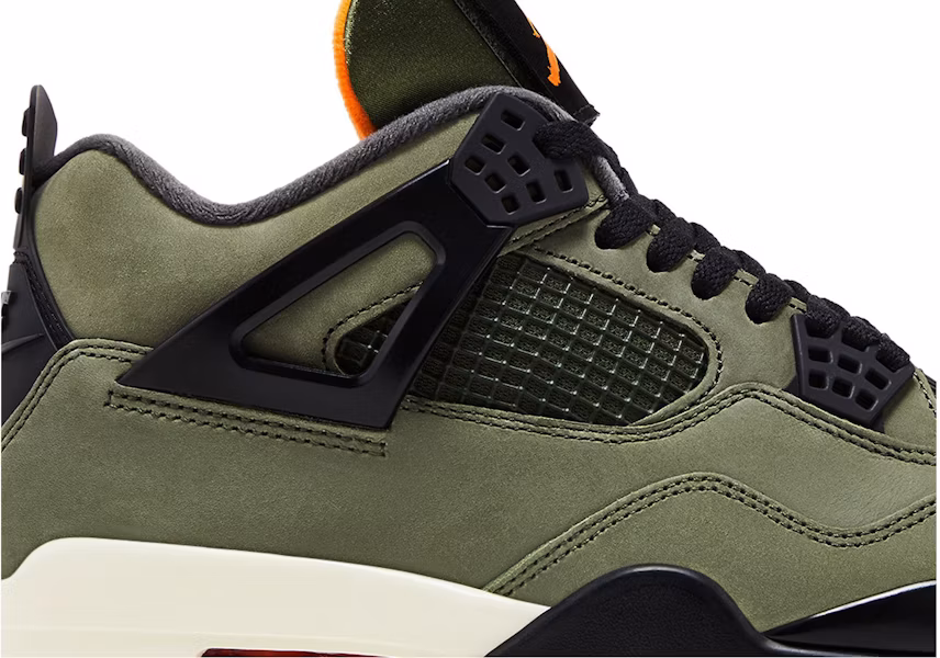 Undefeated x Air Jordan Air 4 Retro 2025 'Green' IB1519-200 Lookbook Undefeated x Air Jordan Air 4 Retro 2025 'Green' IB1519-200
