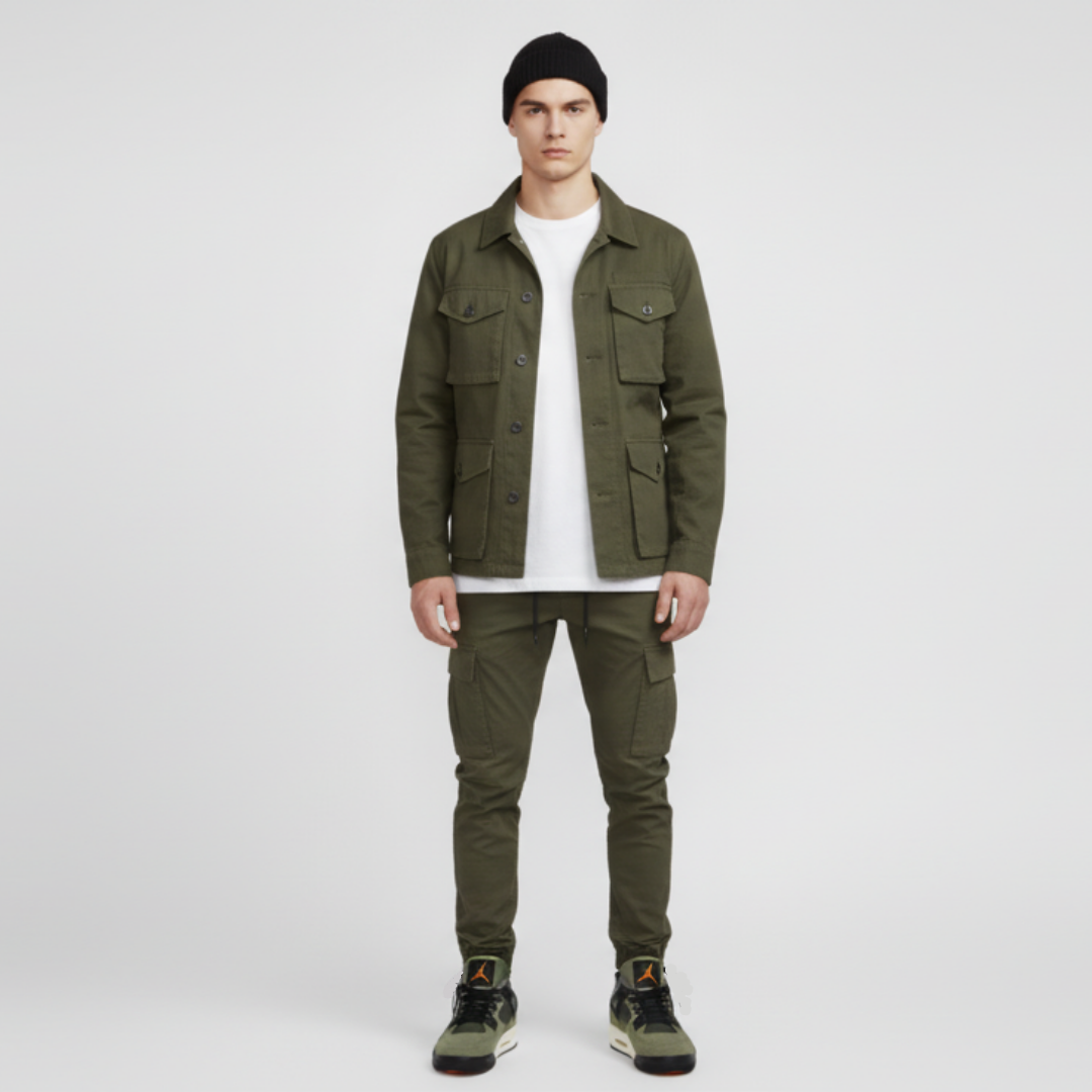 Lookbook アンディフィーテッド x エアジョーダン 4 レトロ 2025 'グリーン' IB1519-200