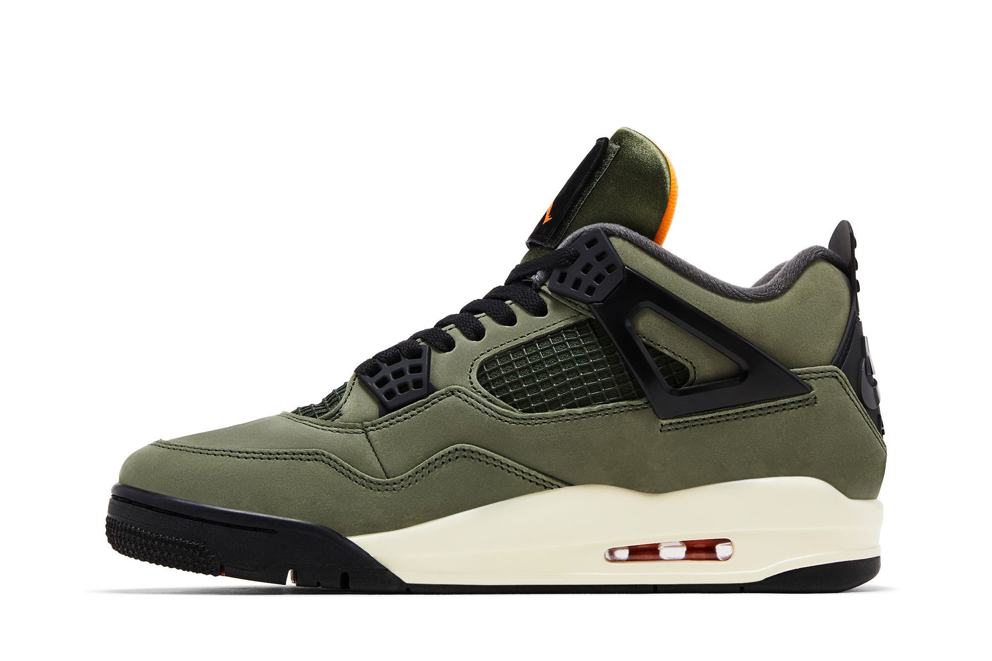 Shop Undefeated x Air Jordan Air 4 Retro 2025 'Green' IB1519-200