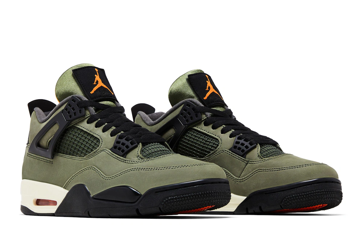 Undefeated x Air Jordan Air 4 Retro 2025 'Green'