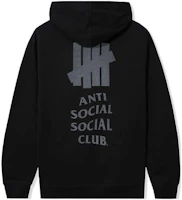 UNDEFEATED x ASSC Logo Hoodie Black Unisex Collaboration Pullover UI34GKH10M UNDEFEATED x ASSC Logo Hoodie Black Unisex Collaboration Pullover UI34GKH10M
