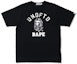 Order アンディフィーテッド × バペ エイプヘッド Tシャツ ユニセックス 001TEG731905X