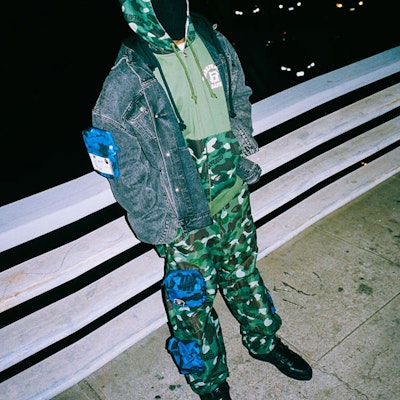 UNDEFEATED x BAPE FW22 Camo Patchwork Letter Print Zip Hoodie Unisex. UI2BGKH01M Shop UNDEFEATED x BAPE FW22 Camo Patchwork Letter Print Zip Hoodie Unisex. UI2BGKH01M