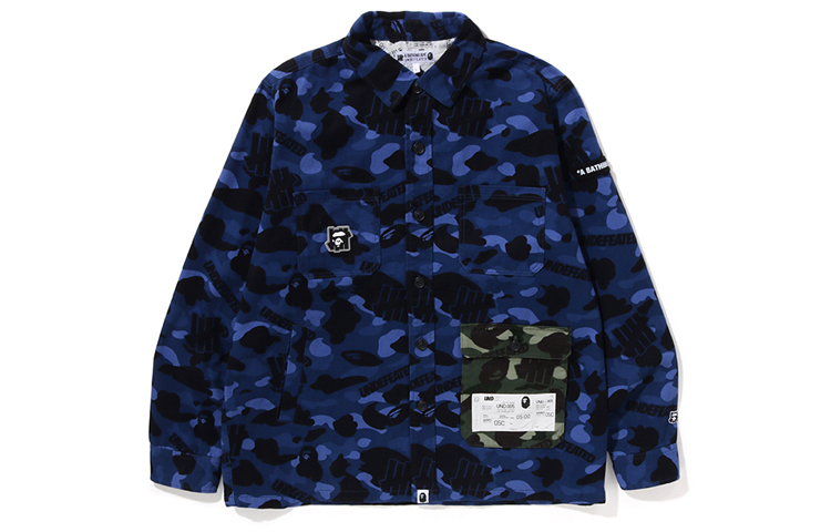 UNDFTD BAPE FW22 Camo Print Button-Up Jacket Unisex UI2BGWJ01M