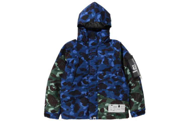 Order UNDEFEATED x BAPE 2022秋冬迷彩拉链连帽外套 男女款 蓝色. UI2BGDJ01M