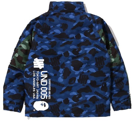 UNDEFEATED x BAPE 2022秋冬迷彩拉链连帽外套 男女款 蓝色. UI2BGDJ01M Shop UNDEFEATED x BAPE 2022秋冬迷彩拉链连帽外套 男女款 蓝色. UI2BGDJ01M