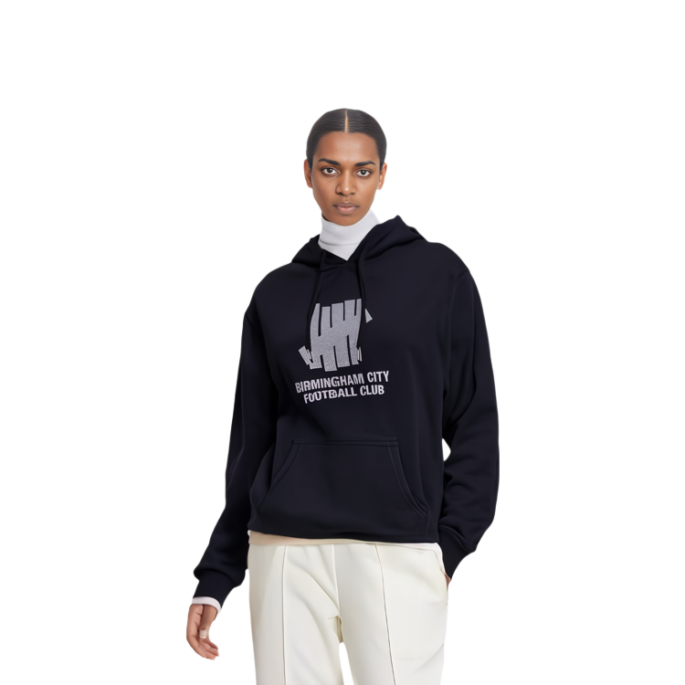 Details for UNDEFEATED x BCFC FW23 五道杠标志连帽衫男女款套头衫. UI34GKH05M