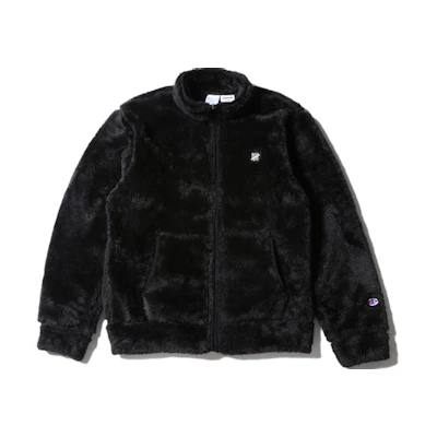 UNDFTD Champion FW19 Unisex Black Sherpa Jacket C8-Q642
