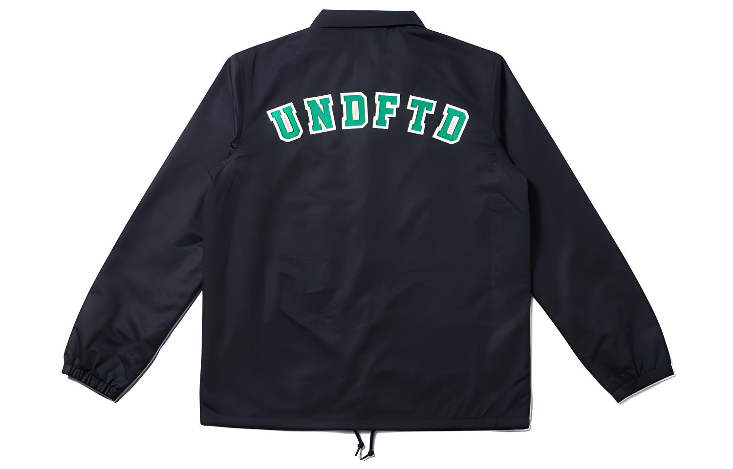UNDFTD Champion SS20 Coaches Jacket Black Unisex Collaboration C8-R614-BLACK
