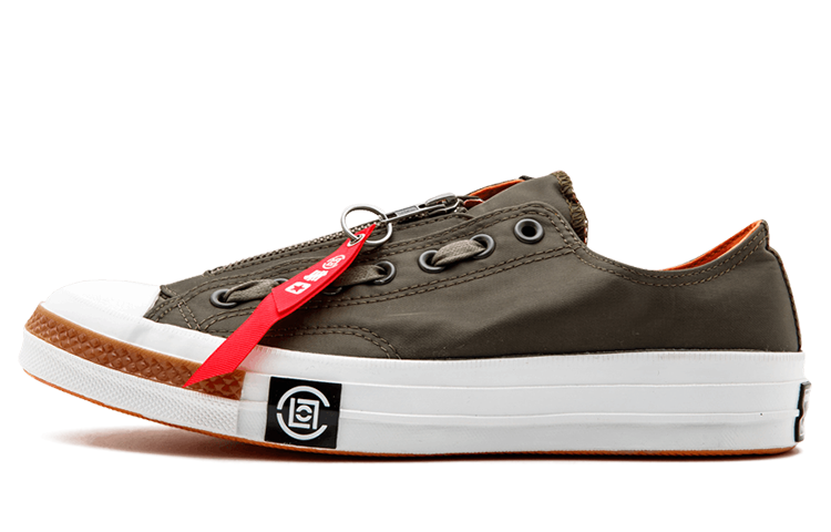 Buy UNDEFEATED x Clot x Converse Chuck 70 Ox 'Bronze Green' Pria Sneaker 141754C