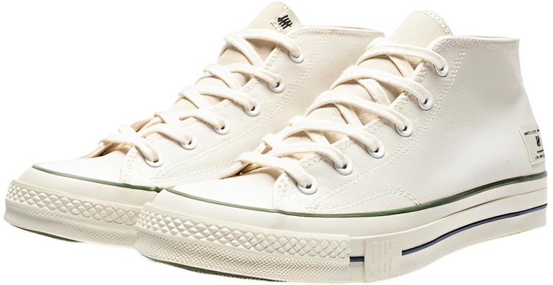 UNDEFEATED x Converse 1970s Mid 防滑耐磨 中筒 帆布鞋 男女皆宜 白色 Order UNDEFEATED x Converse 1970s Mid 防滑耐磨 中筒 帆布鞋 男女皆宜 白色
