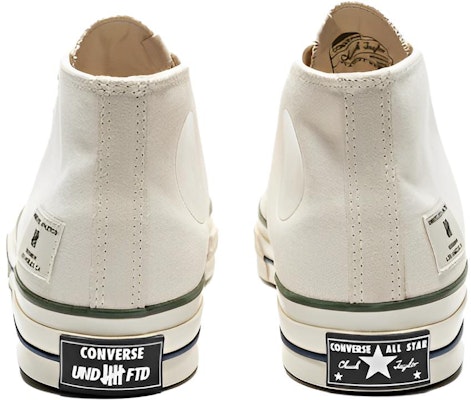 UNDEFEATED x Converse 1970s Mid 防滑耐磨 中筒 帆布鞋 男女皆宜 白色 Shop UNDEFEATED x Converse 1970s Mid 防滑耐磨 中筒 帆布鞋 男女皆宜 白色