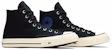 UNDEFEATED x Converse Chuck 70 Tinggi 'Hitam' 168246C