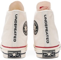 UNDEFEATED x Converse Chuck 70 High 'Parchment' Lelaki Perempuan Sneakers. 168247C Details for UNDEFEATED x Converse Chuck 70 High 'Parchment' Lelaki Perempuan Sneakers. 168247C