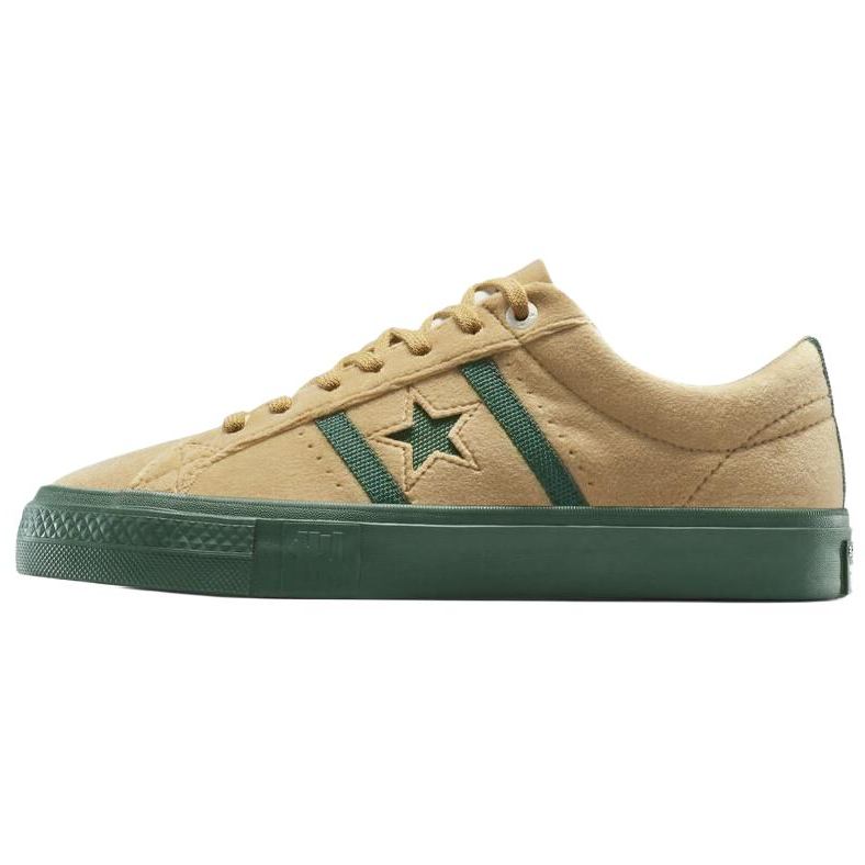 UNDEFEATED x Converse One Star Academy Pro Brown Green Low-Top Skate Shoes A12132C