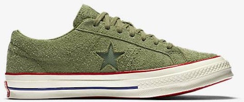 UNDEFEATED x Converse One Star Suede Low 'Olive' Hijau Zaitun 158894C Lookbook UNDEFEATED x Converse One Star Suede Low 'Olive' Hijau Zaitun 158894C
