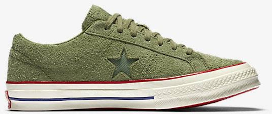 UNDEFEATED x Converse One Star Suede Rendah 'Olive' 158894C Lookbook UNDEFEATED x Converse One Star Suede Rendah 'Olive' 158894C