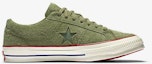 Lookbook UNDEFEATED x Converse One Star Suede Rendah 'Olive' 158894C