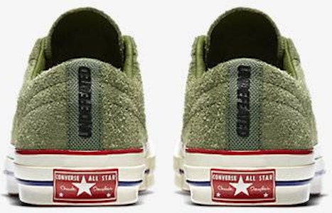 언디피티드 x 컨버스 원스타 스웨이드 로우 '올리브' 158894C Shop 언디피티드 x 컨버스 원스타 스웨이드 로우 '올리브' 158894C