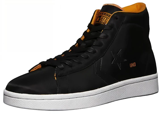 UNDEFEATED x Converse Pro Leather Mid ''Schwarzer Herbst'' 131866C Shop UNDEFEATED x Converse Pro Leather Mid ''Schwarzer Herbst'' 131866C