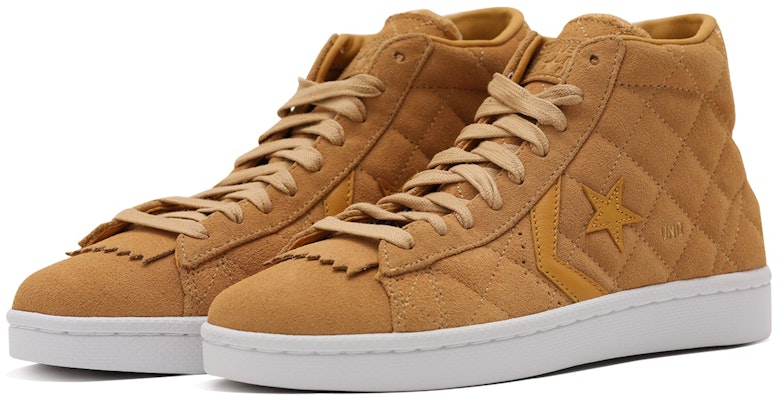 Undefeated x Converse Pro Leather Mid 'Taffy Brown' 137374C Lookbook Undefeated x Converse Pro Leather Mid 'Taffy Brown' 137374C