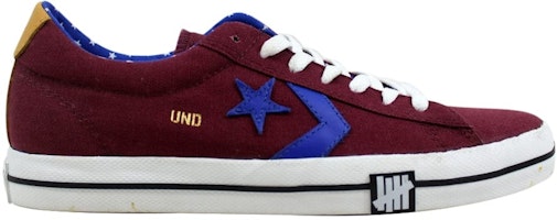 UNDEFEATED x Converse Pro Leather Vulc Oxford 'Burgundy' 140687C UNDEFEATED x Converse Pro Leather Vulc Oxford 'Burgundy' 140687C