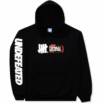 UNDEFEATED x F1 LVGP 標誌印花連帽衫 男女款 黑色 70100-BLACK Lookbook UNDEFEATED x F1 LVGP 標誌印花連帽衫 男女款 黑色 70100-BLACK