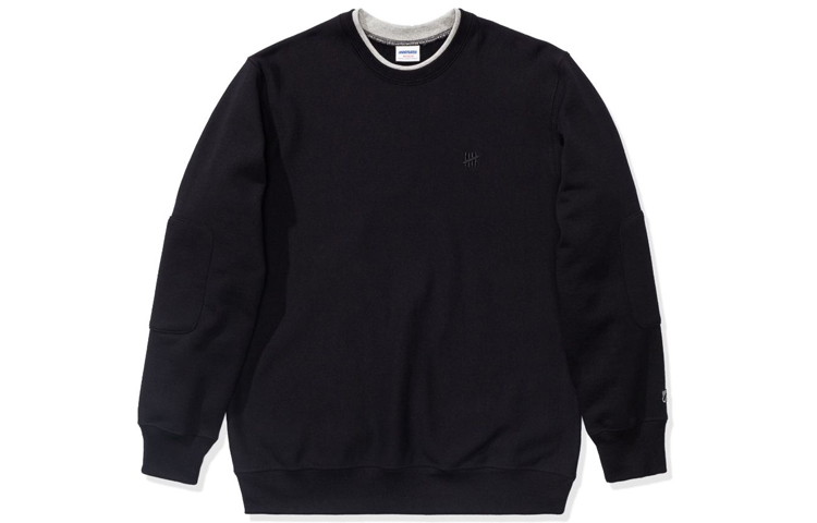 UNDFTD FW19 Small Logo Crewneck Sweatshirt Black Unisex Gift-Ready 20042-BLACK