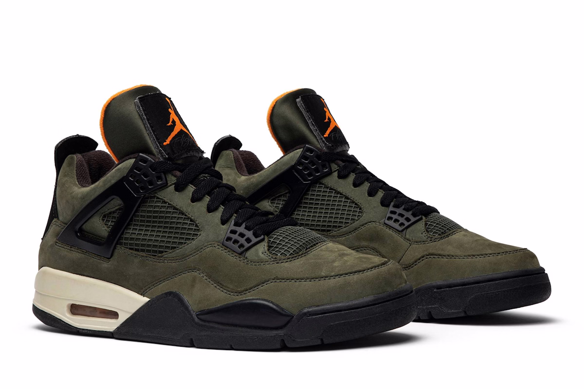 UNDEFEATED x Jordan x Air Jordan 4 Retro 'Green' JBM351-M1